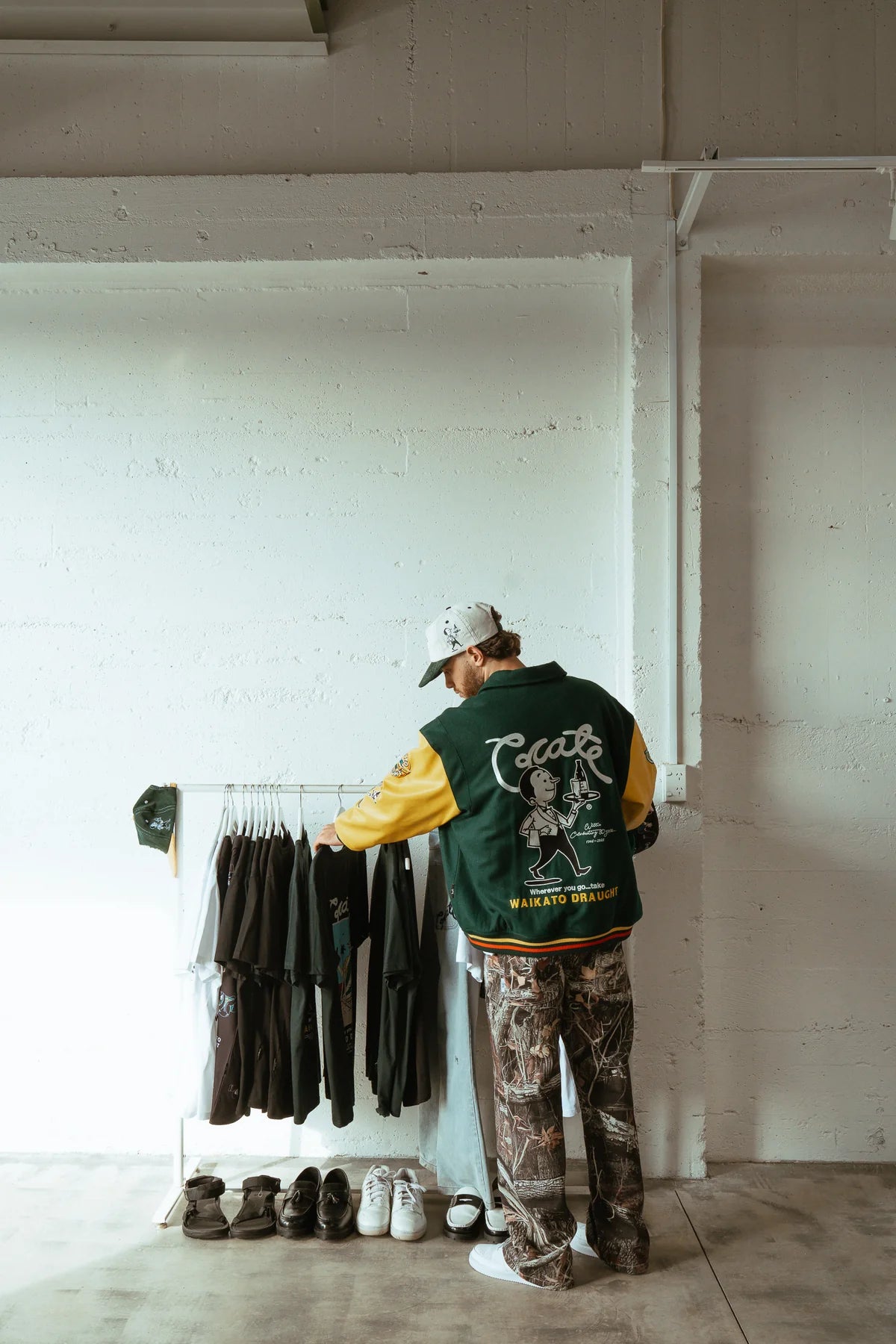 Crate X Willie The Waiter Limited Edition Letterman Jacket
