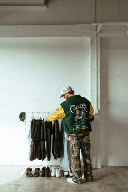Crate X Willie The Waiter Limited Edition Letterman Jacket