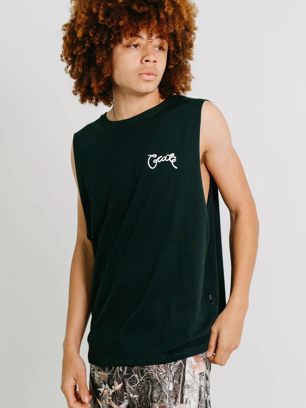 Crate Scripted Muscle Top - Pine