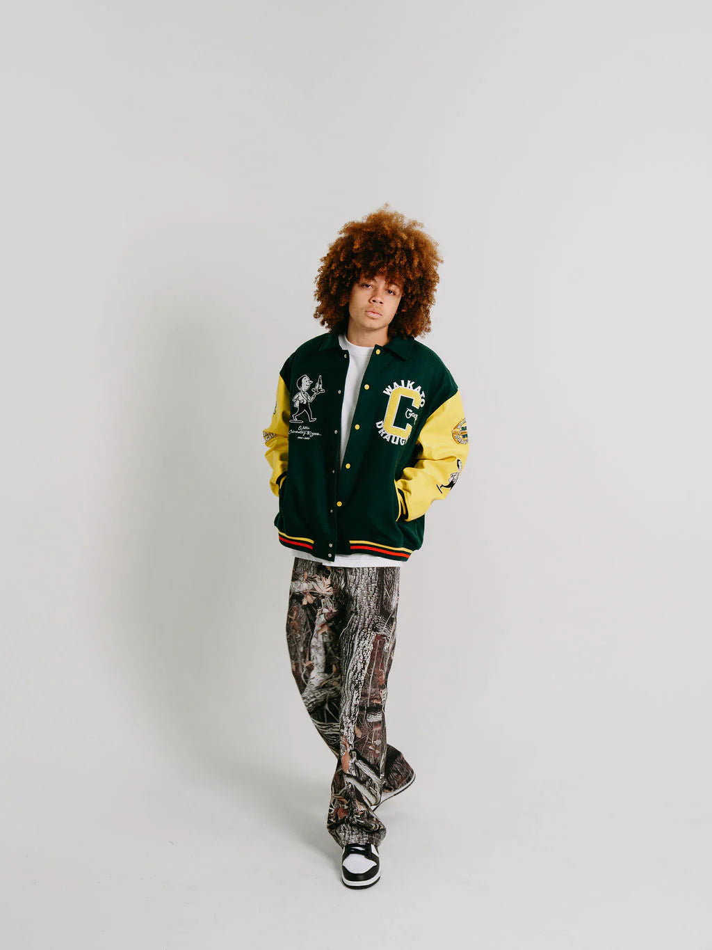 Crate X Willie The Waiter Limited Edition Letterman Jacket