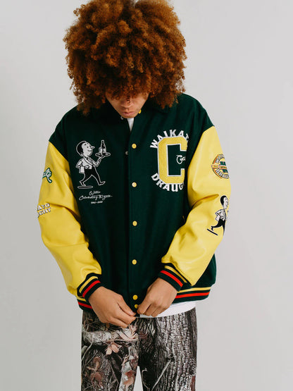 Crate X Willie The Waiter Limited Edition Letterman Jacket