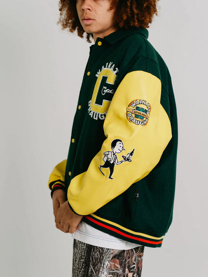 Crate X Willie The Waiter Limited Edition Letterman Jacket