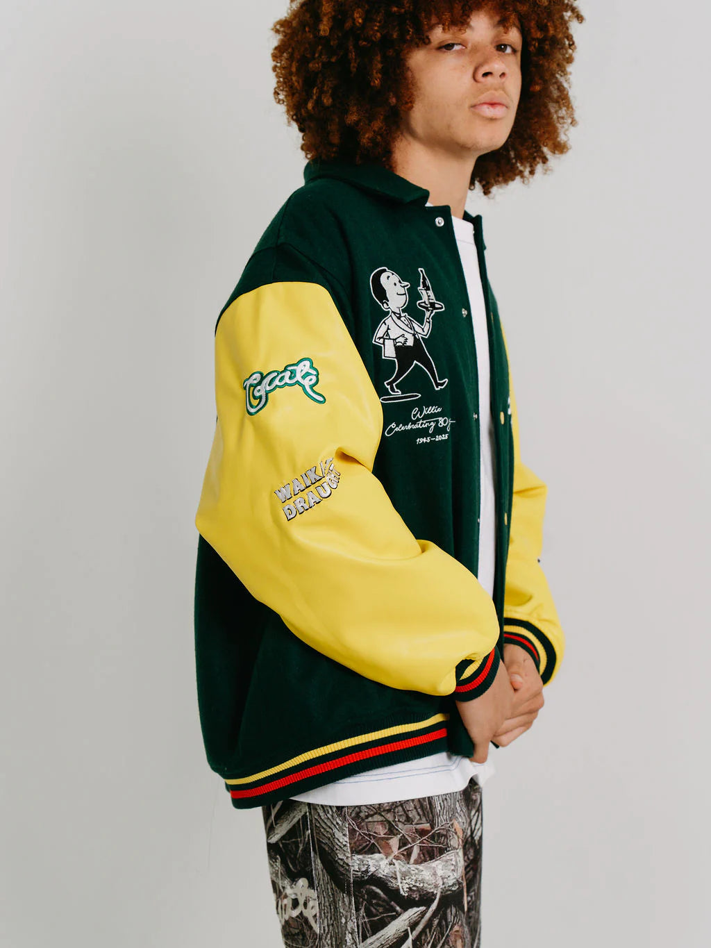 Crate X Willie The Waiter Limited Edition Letterman Jacket