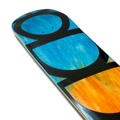 Hoddle fade Logo Deck - 8.25"