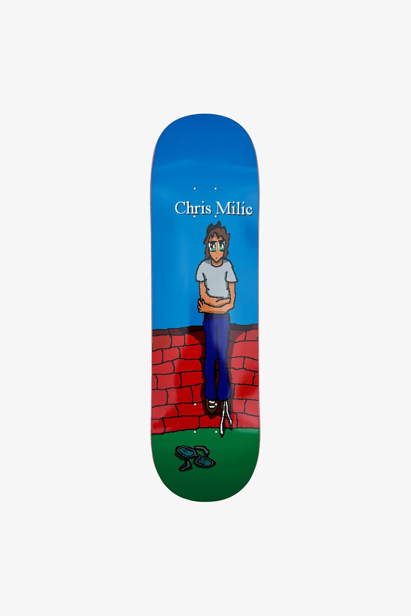 Chris Milic Broken Glasses Deck - 8.6"