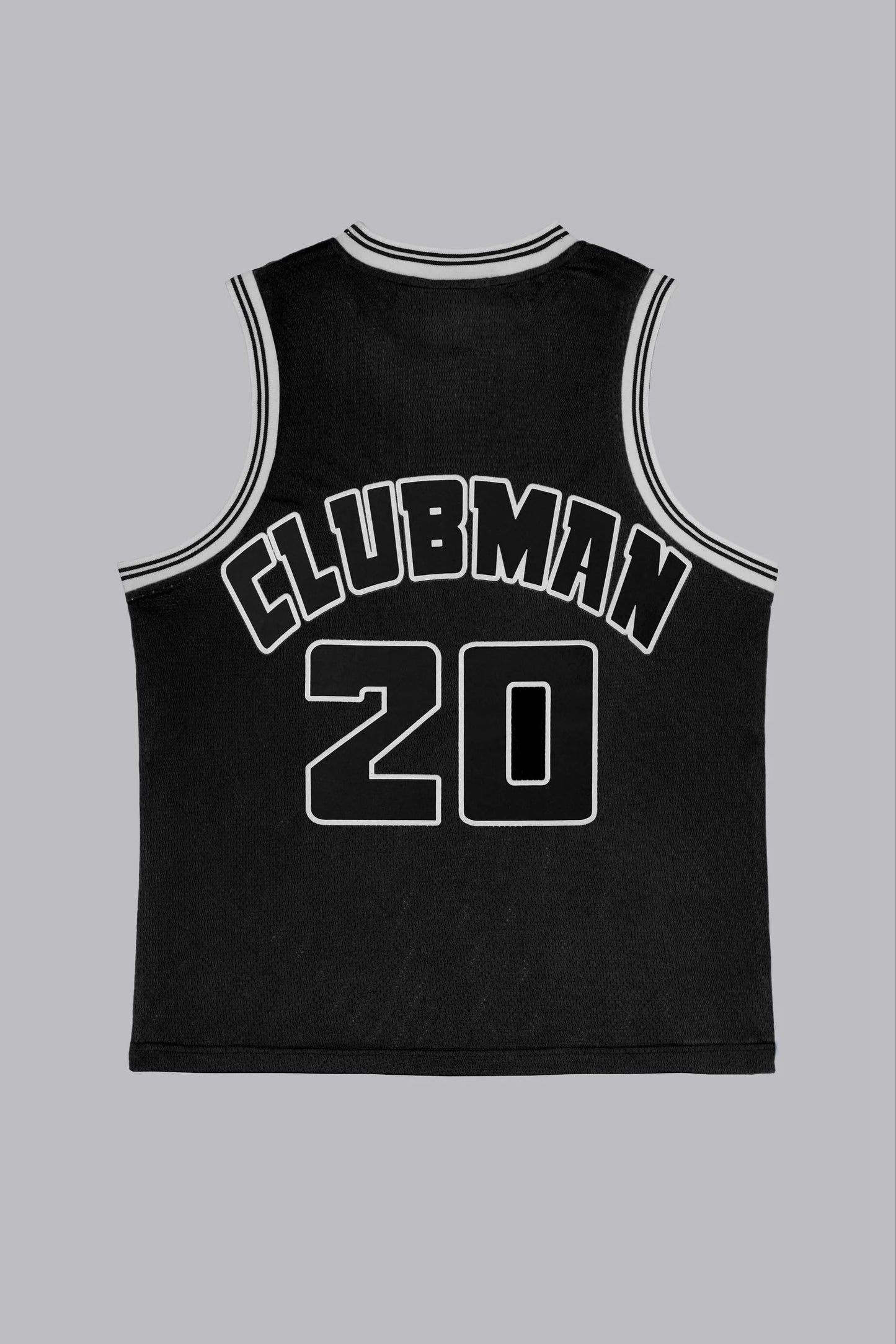Contrast Singlet - Black/White