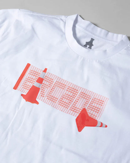 Arcade Cone Tee - White