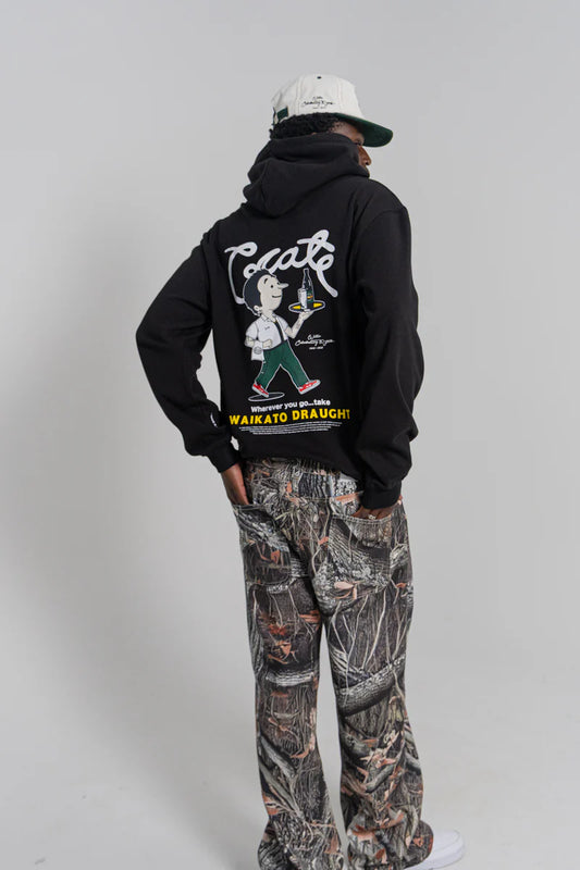 Crate X Willie The Waiter Remix Hoodie - Black