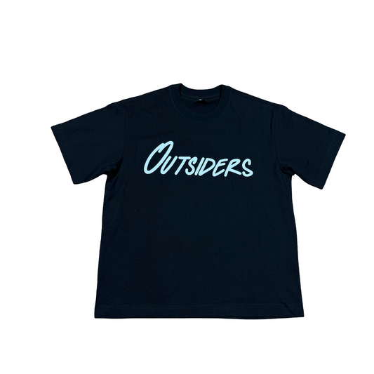 Outsiders Box Fit Tee - Black