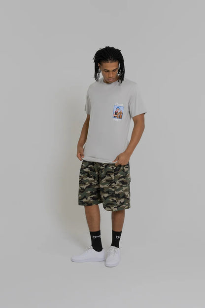 Crate X Popeye Tank T-Shirt - Light Grey