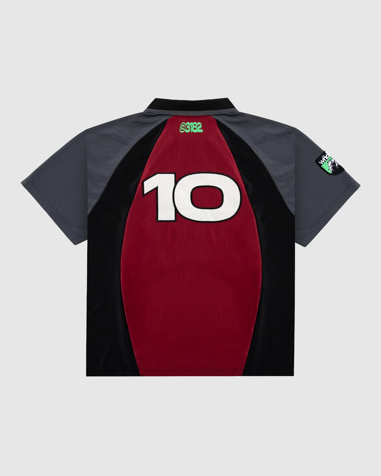 Wndrr Kickoff Football Jersey - Black/Red
