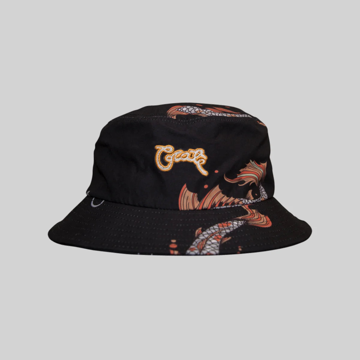 Crate Koi Fish Bucket Hat - Black