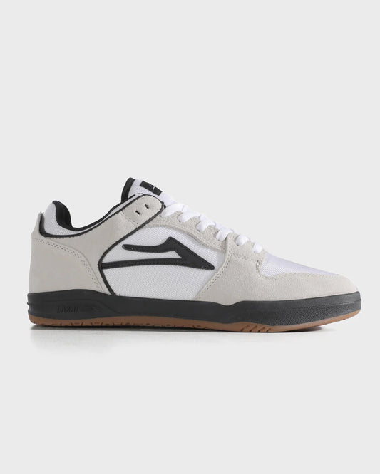 Telford Low - White Suede Cordura Black