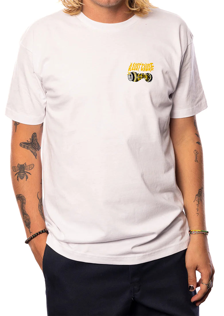 ALC Beer It Tee - White