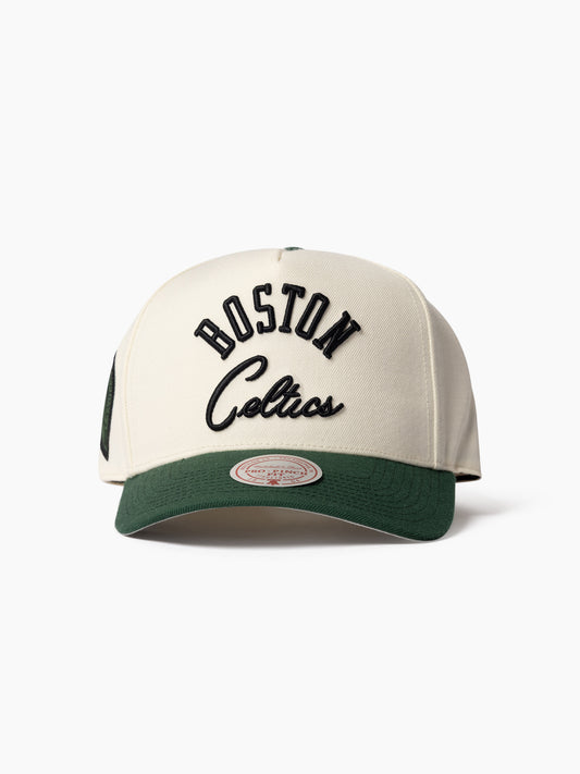 NBA Tri Logo Pro Pinch Celtics Snapback
