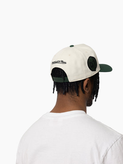 NBA Tri Logo Pro Pinch Celtics Snapback