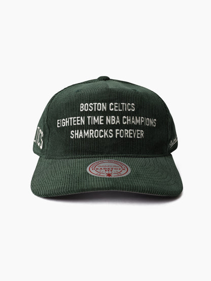 Global Cord Origins Snapback - Boston Celtics