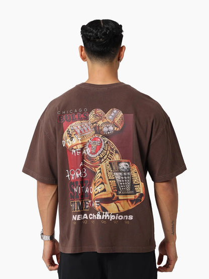 Don't Mean A Thing Tee Chicago Bulls - Seal Brown