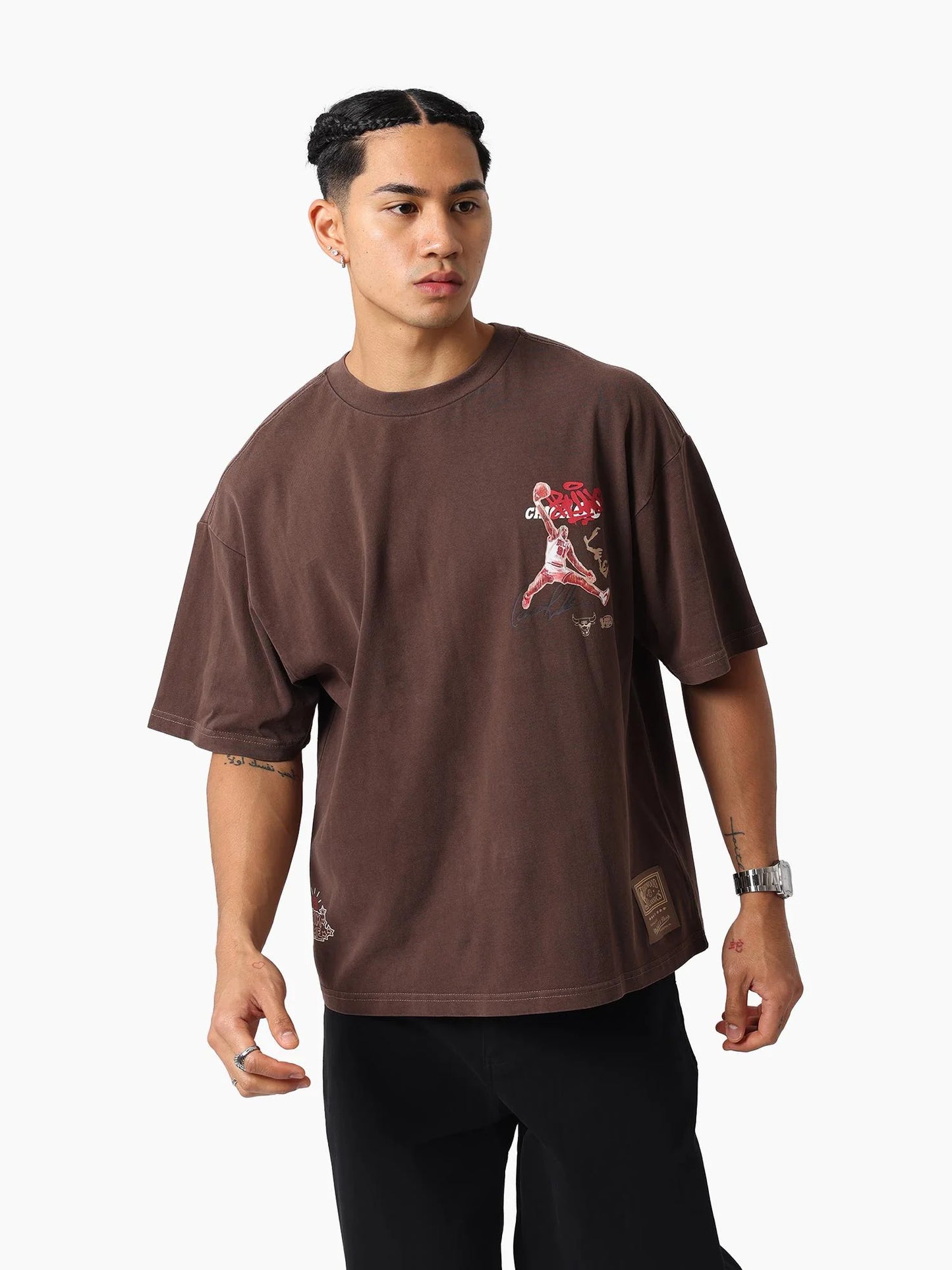 Don't Mean A Thing Tee Chicago Bulls - Seal Brown