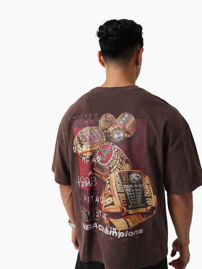 Don't Mean A Thing Tee Chicago Bulls - Seal Brown