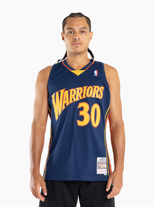 NBA Swingman Road Jersey Warriors 2009 Steph Curry - Navy