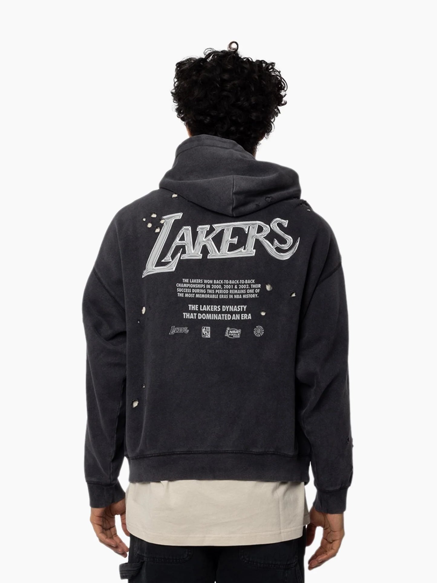 Mitchell & Ness L.A Lakers Chrome Logo