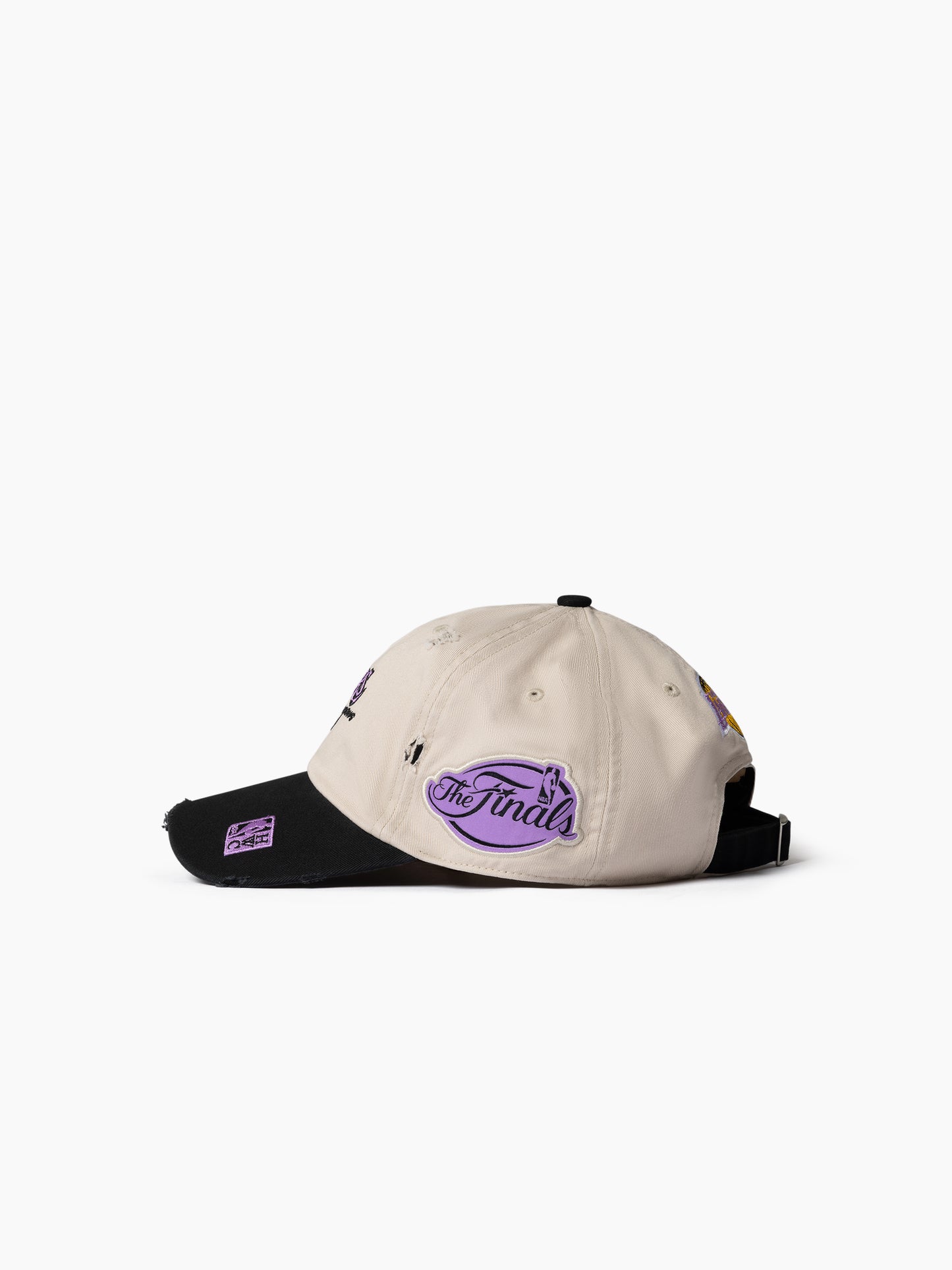 Mitchell & Ness NBA Distressed Dad Hat LA Lakers