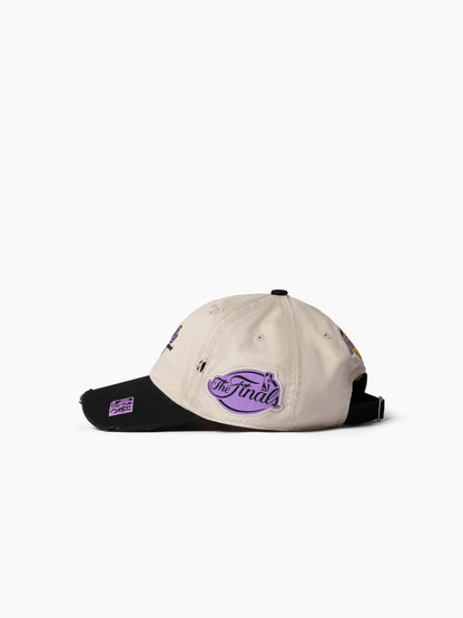 Mitchell & Ness NBA Distressed Dad Hat LA Lakers