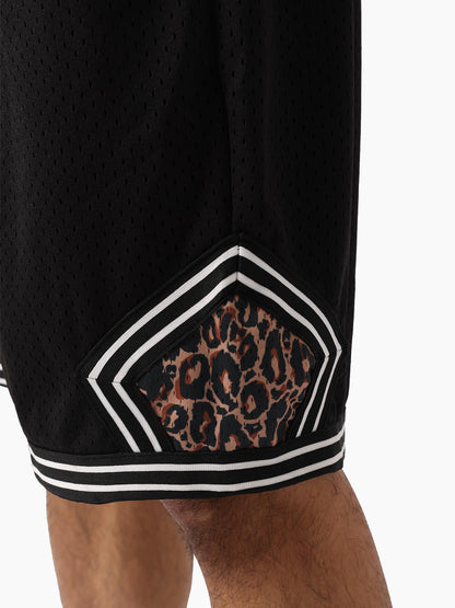 National Basketball Association Leopard Diamond Short