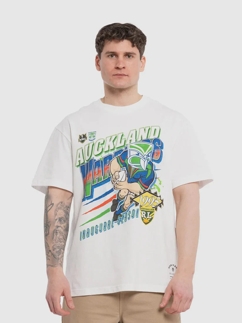 Mitchell And Ness Up the Wahs Tee - Vintage White