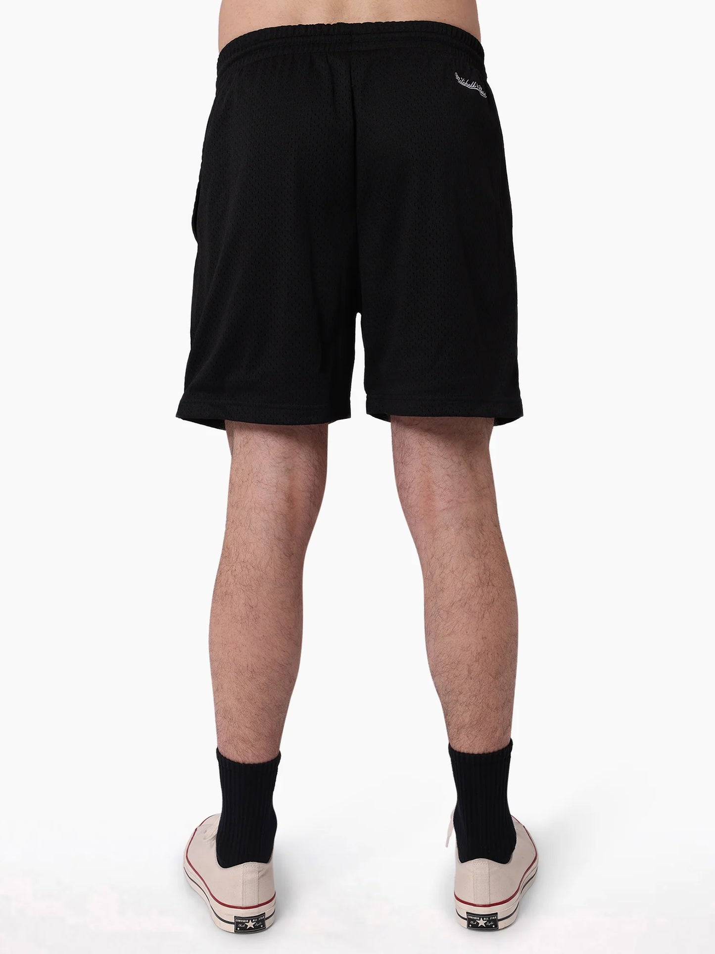 Oakland Raiders Stars & Text Mesh Shorts