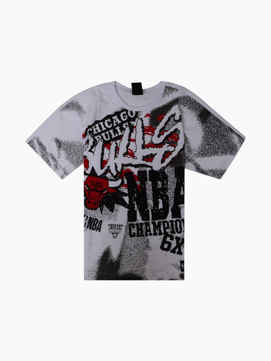 NBA Essentials Youth Faded SS Tee Bulls