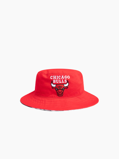 NBA Essentials Youth Faded Reversible Bucket Hat Bulls