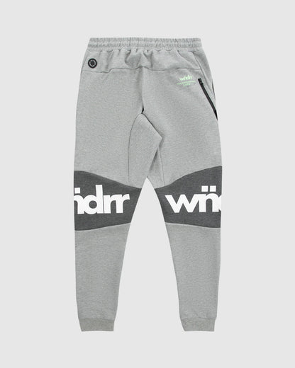 Wndrr Fusion Tech Trackpant - Grey Marle