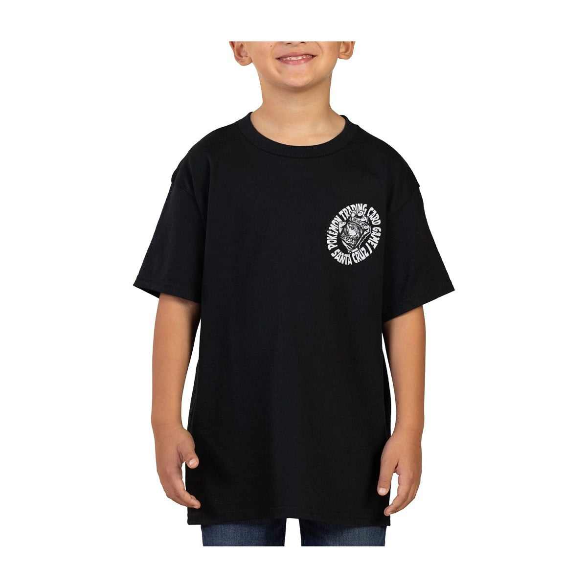 Pokemon Youth Screaming Hand T-Shirt - Black