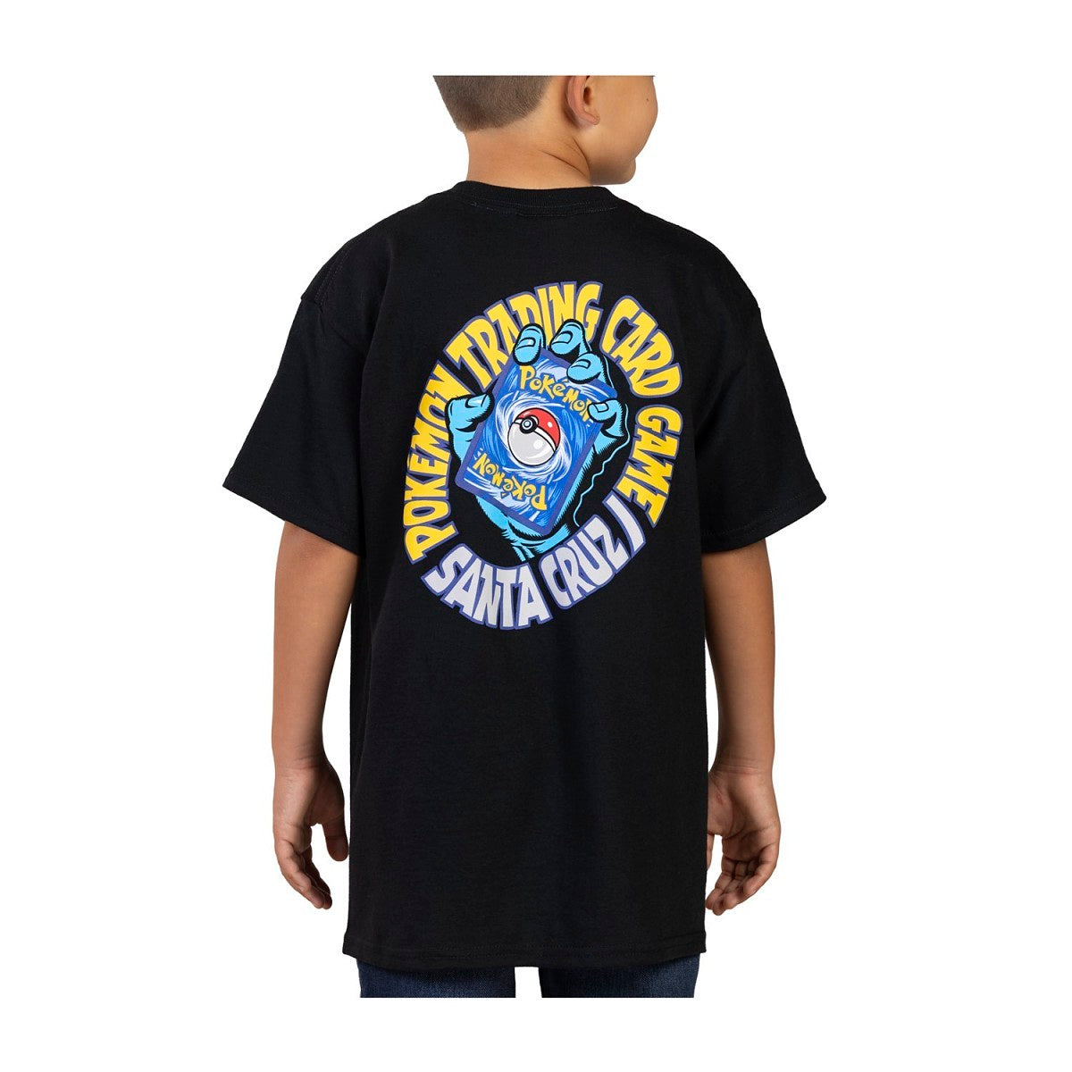 Pokemon Youth Screaming Hand T-Shirt - Black