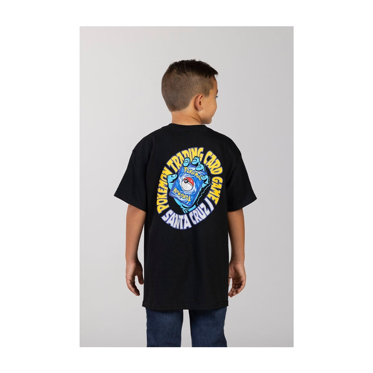 Pokemon Youth Screaming Hand T-Shirt - Black
