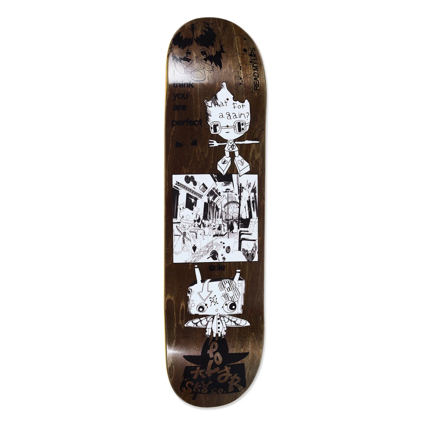 Oski I Think You Perfect Deck - 8.25"