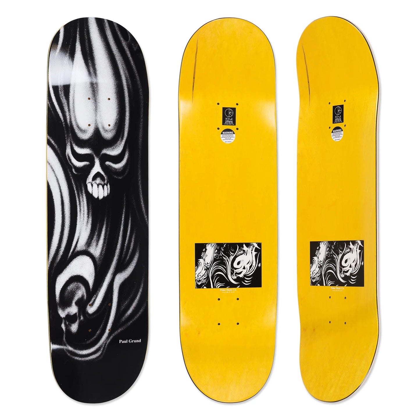 Paul Grund Skulls Deck - 8.5"