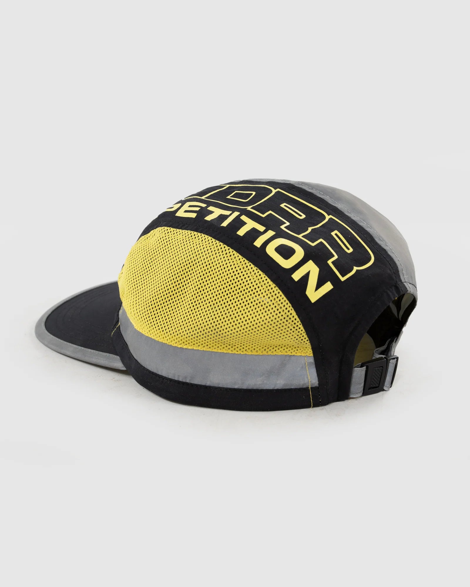 Wndrr Competition Runner Cap - Black/Yellow