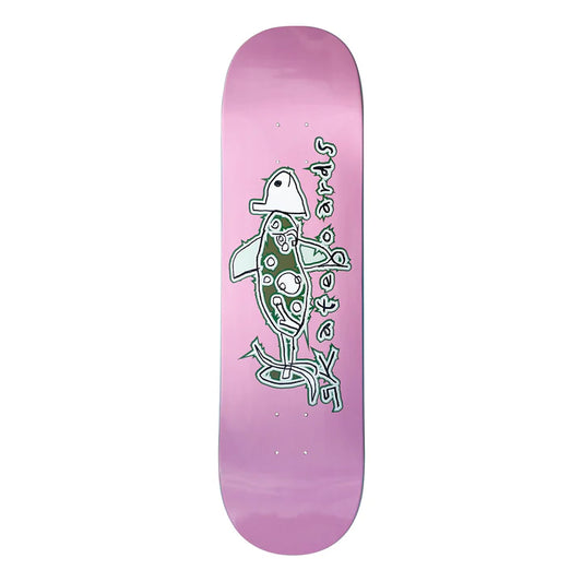 Frog Rainbow Fish Deck 8.00"- Pink