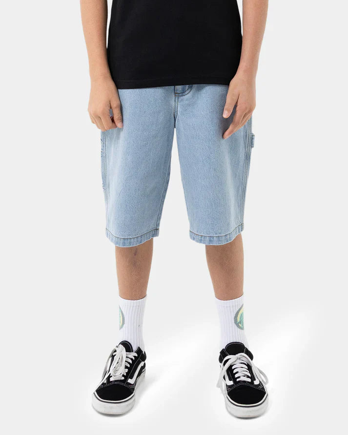 Youth Classic Dot Baggy Carpenter Jean Short