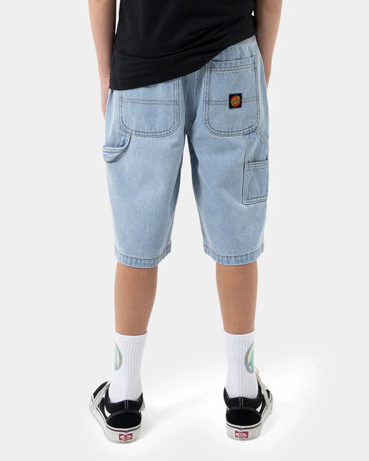 Youth Classic Dot Baggy Carpenter Jean Short