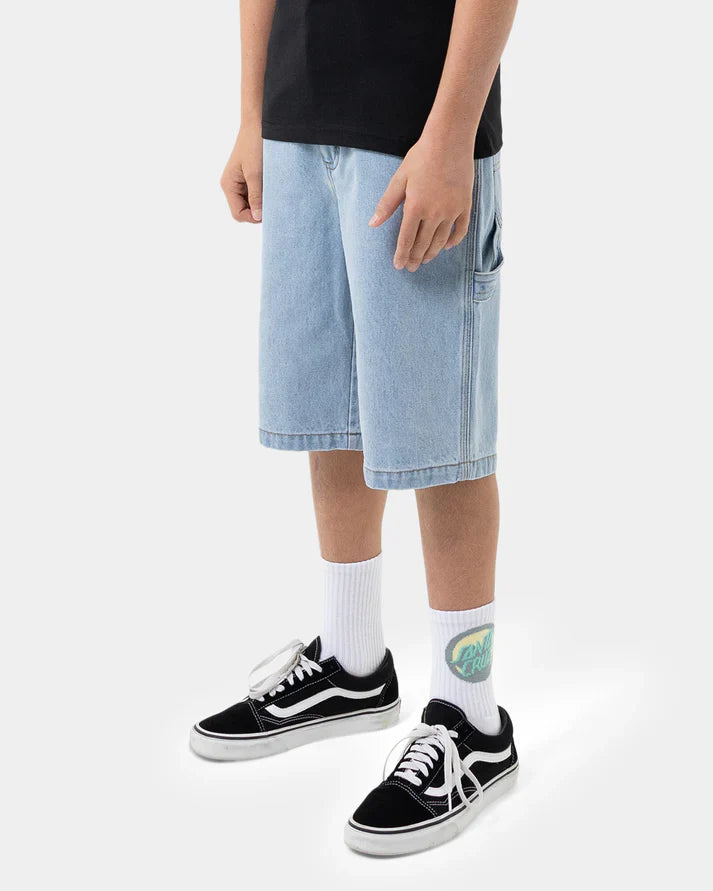 Youth Classic Dot Baggy Carpenter Jean Short