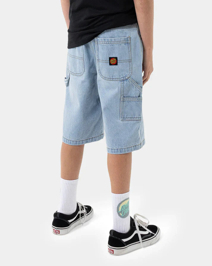Youth Classic Dot Baggy Carpenter Jean Short