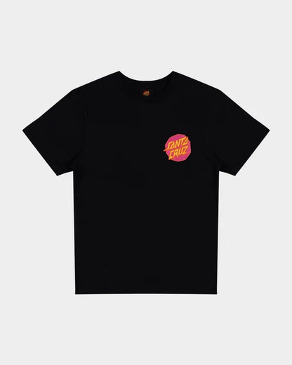 Boys Meek Scratched Slasher Tee - Black