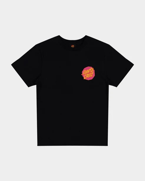 Boys Meek Scratched Slasher Tee - Black