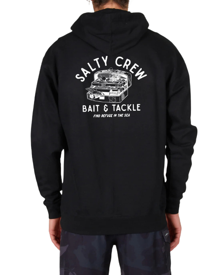 Salty Crew Bait And Tackle Hood - Black