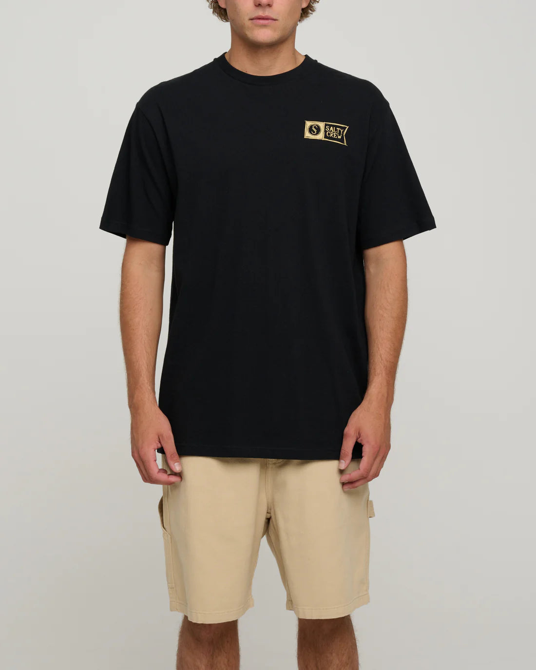 Salty Crew Sketchy Alpha Standard SS Tee - Black