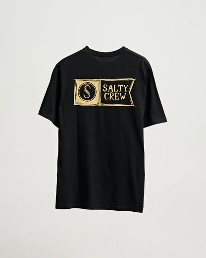 Salty Crew Sketchy Alpha Standard SS Tee - Black